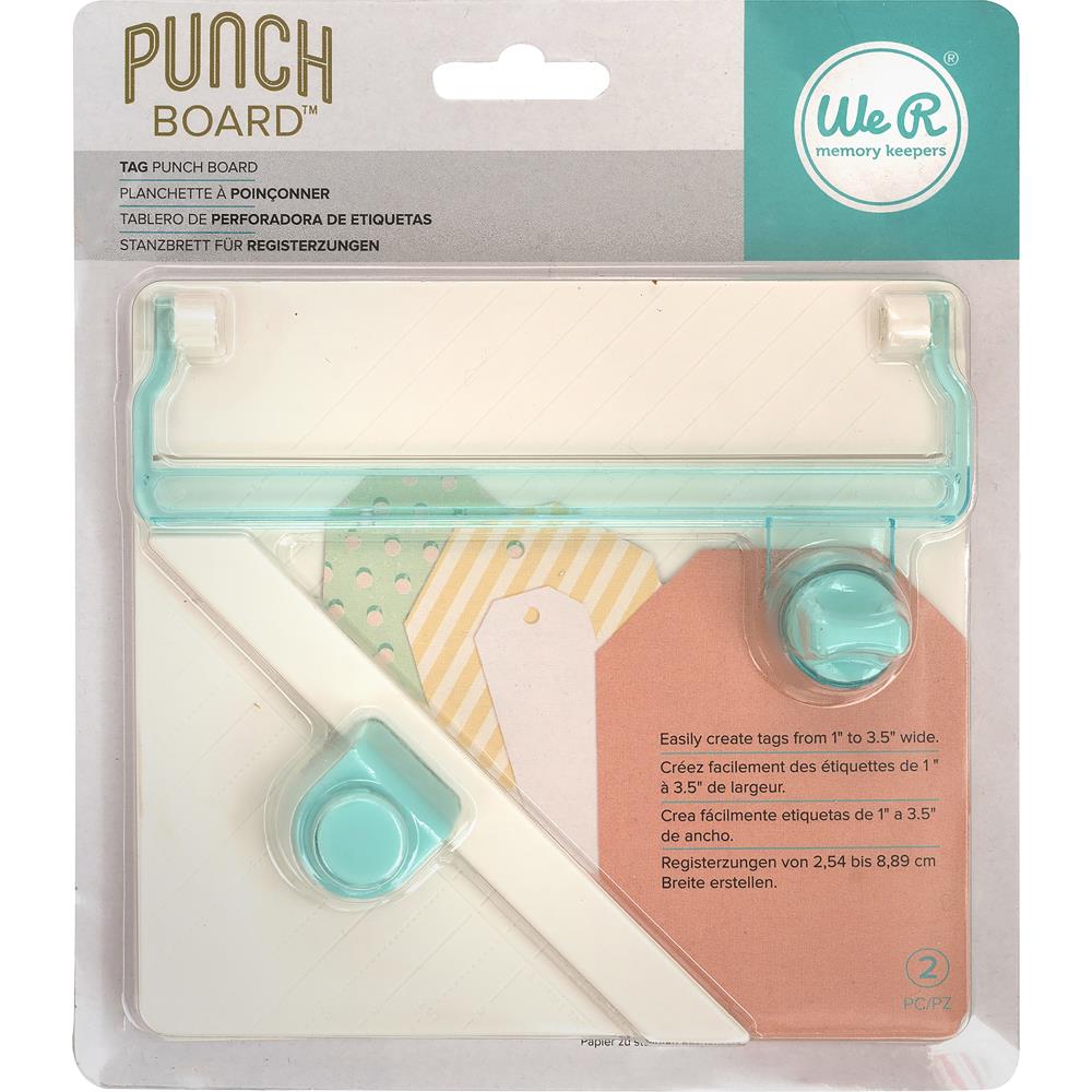 We R- Tag punch board