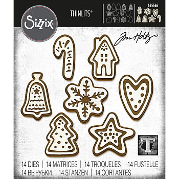 Sizzix - Dies Thinlits - Christmas Cookies