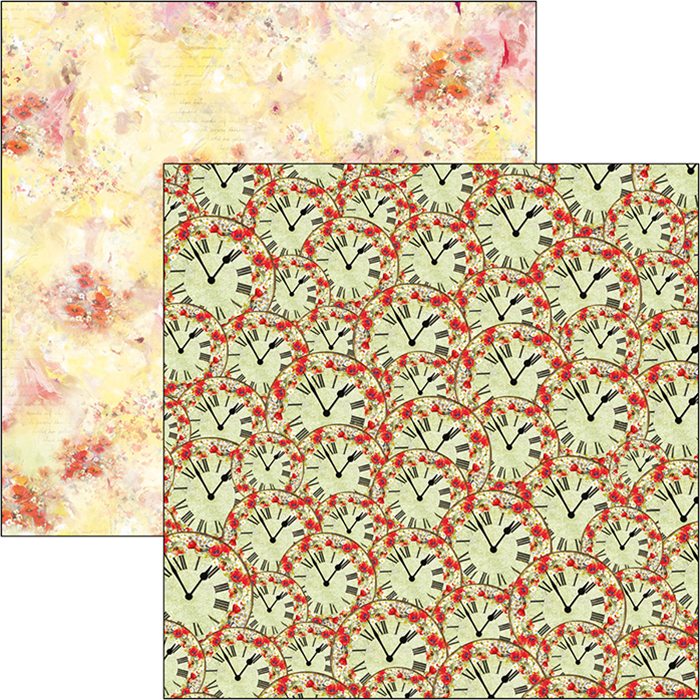 Ciao Bella - Under the Tuscan Sun- Bas - 8 olika dubbelsidiga ark 12x12" - 5