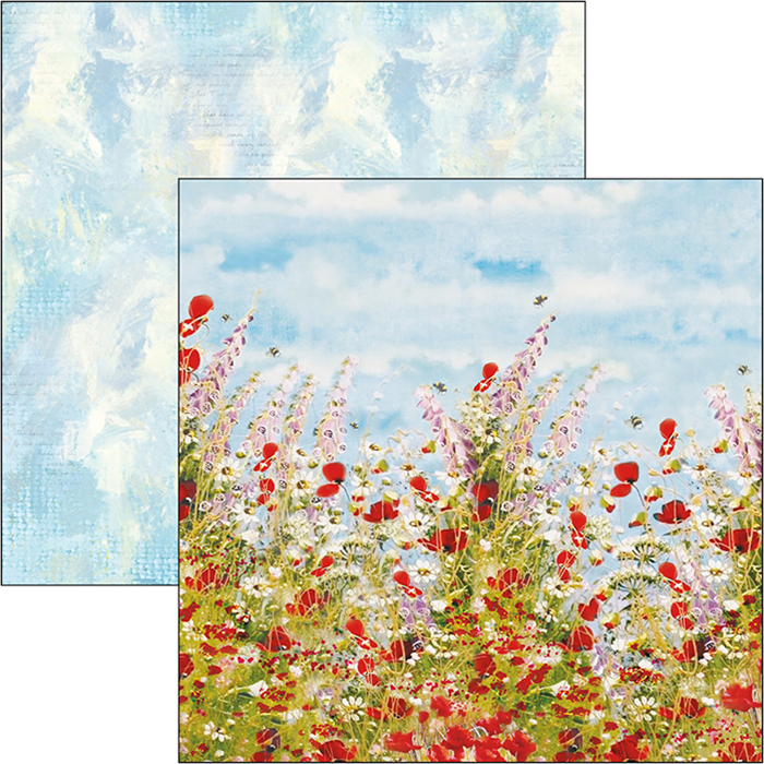 Ciao Bella - Under the Tuscan Sun- Bas - 8 olika dubbelsidiga ark 12x12" - 3