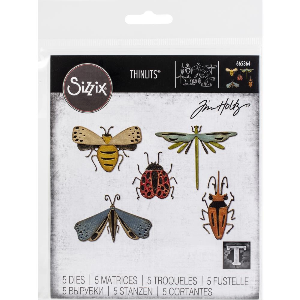 Sizzix - Dies Thinlits - Funky Insects