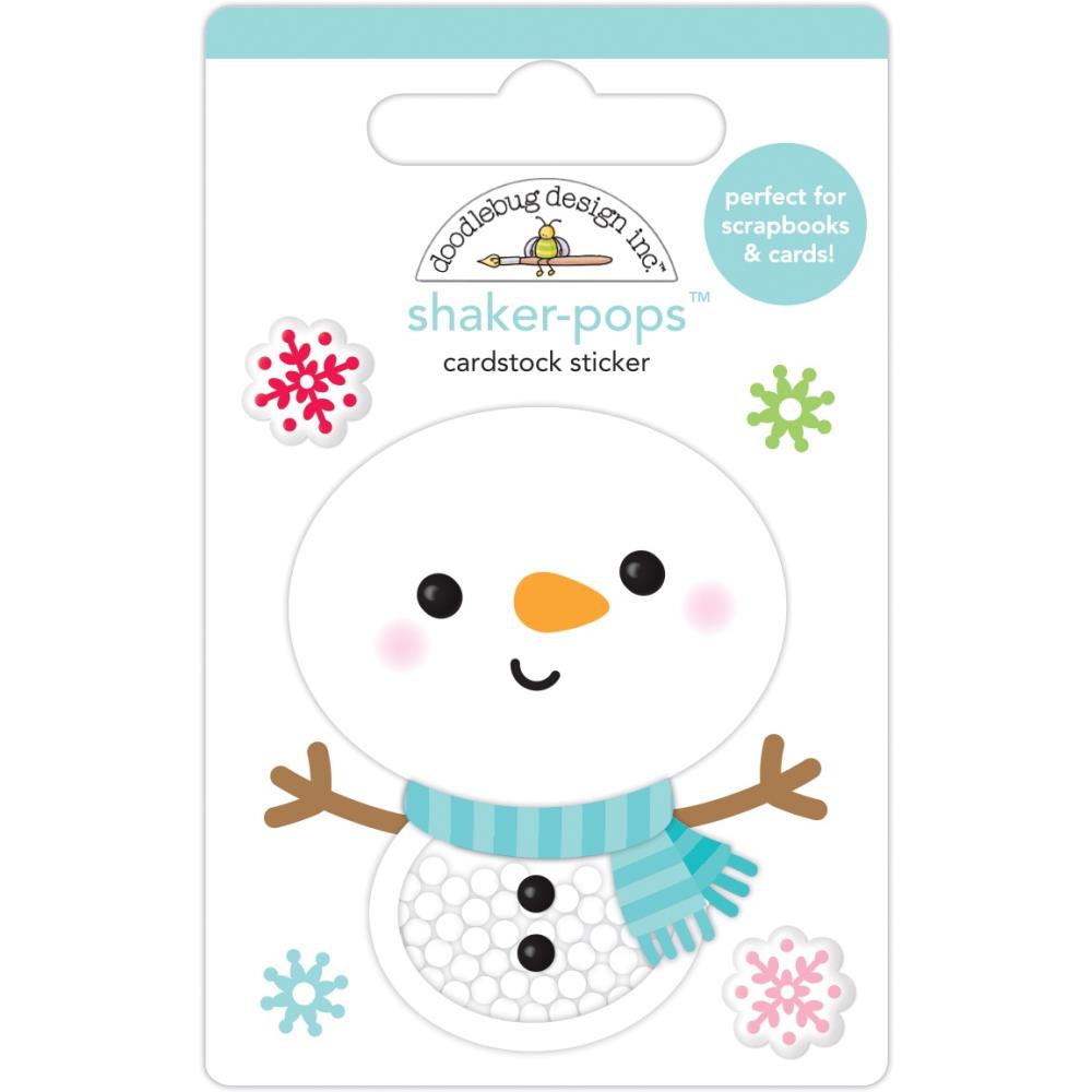   Doodlebug - Doodle-Pops 3D Stickers - Cardstock sticker - Snow cute
