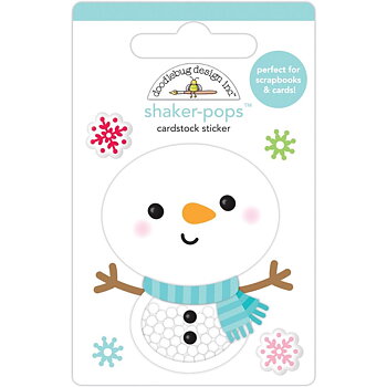   Doodlebug - Doodle-Pops 3D Stickers - Cardstock sticker - Snow cute