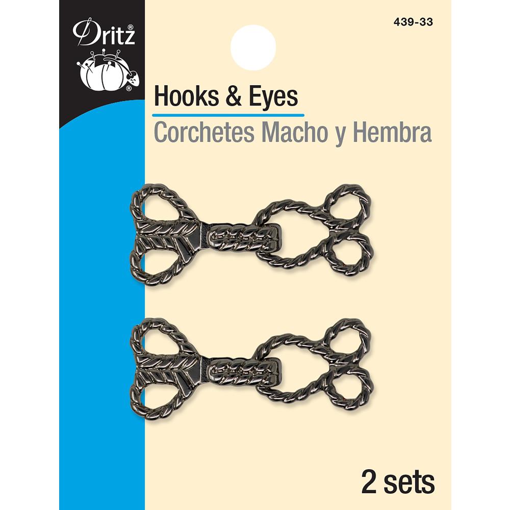 Dritz - Hooks & Eyes - Extra large -  rep 2 st