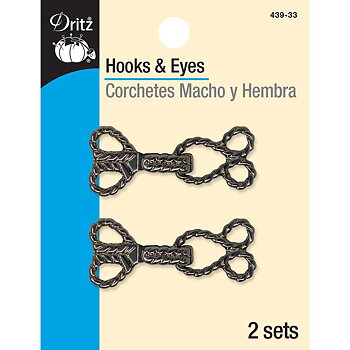 Dritz - Hooks & Eyes - Extra large -  rep 2 st