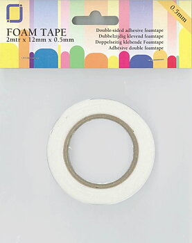 Foam tape, ca 1 mm