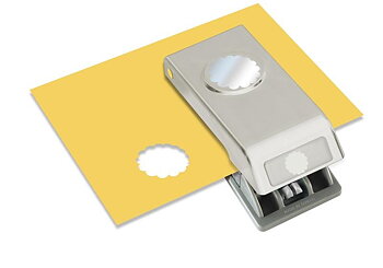 Ek Tools - Medium punch - Scallop cirkle 1"