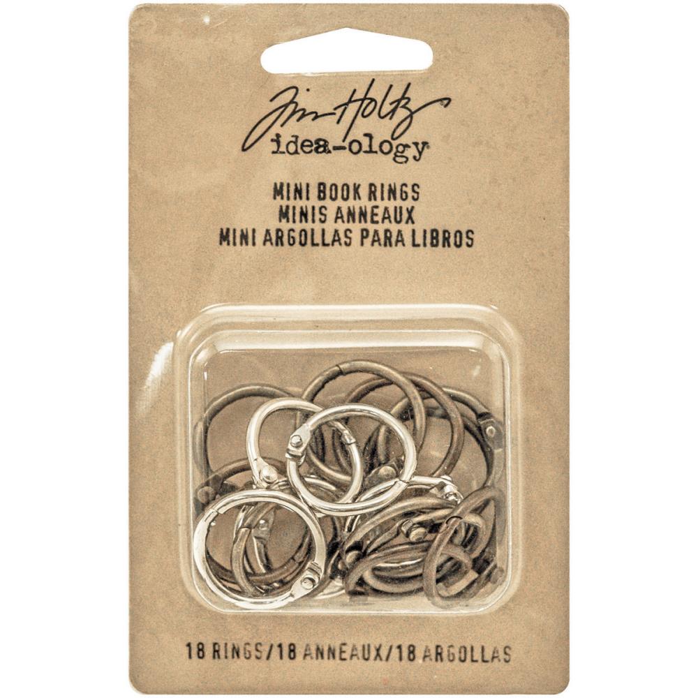 Tim Holtz- Mini book rings-Idea-ology