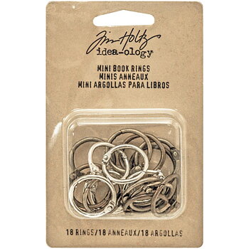 Tim Holtz- Mini book rings-Idea-ology