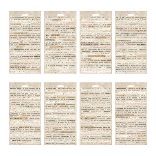 Tim Holtz - Idea-ology: Clippings Sticker Book - 2