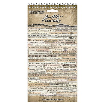 Tim Holtz - Idea-ology: Clippings Sticker Book