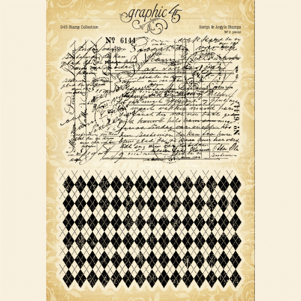 G45 - Script & Argyle Stamps