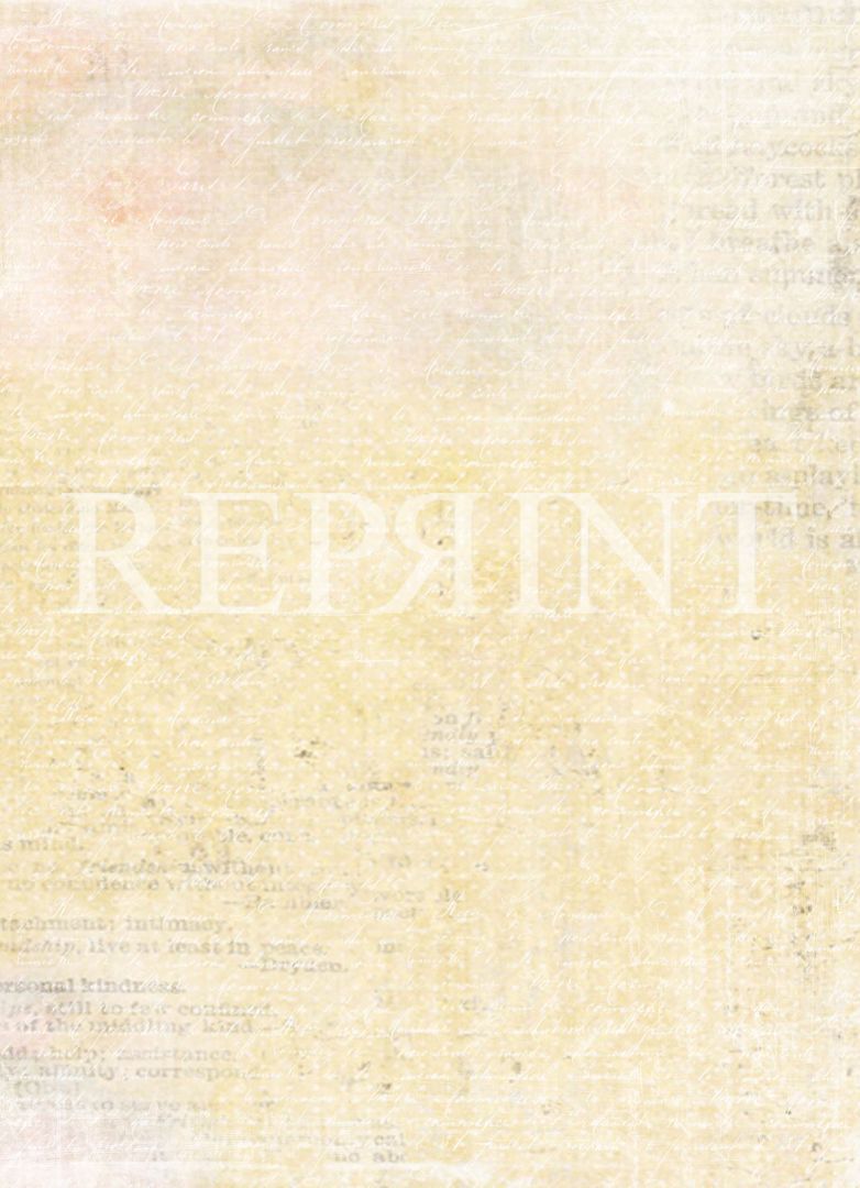 Reprint - Vintage easter Collection - Paperpack A4 - 10