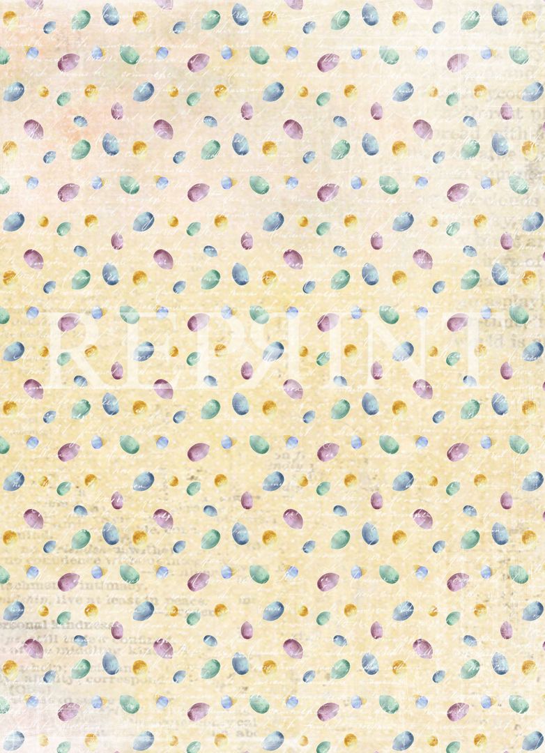 Reprint - Vintage easter Collection - Paperpack A4 - 11