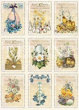 Reprint - Vintage easter Collection - Paperpack A4