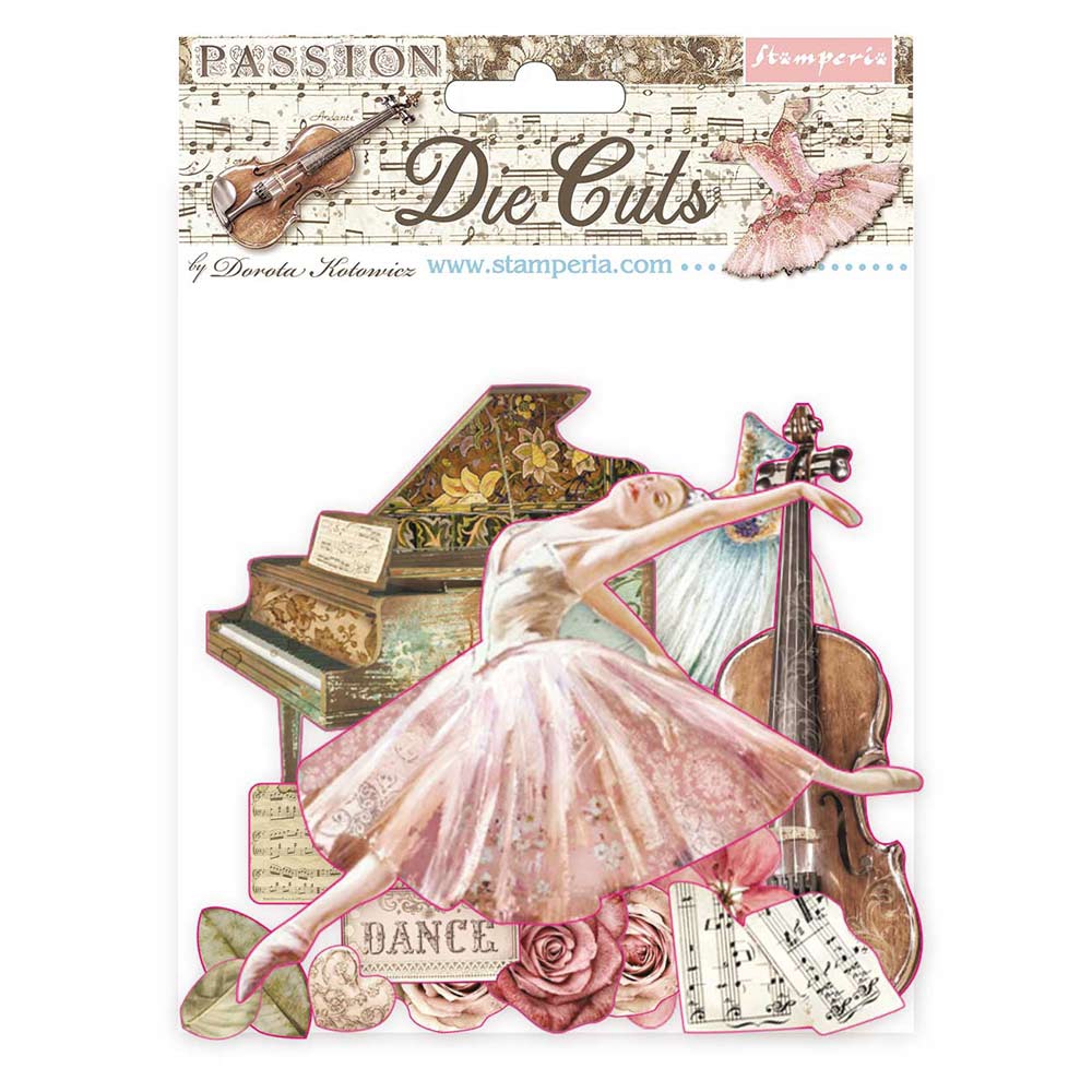 Die cuts assorted- Passion