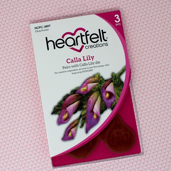 Heartfelt - Stämpelset - Calla Lily