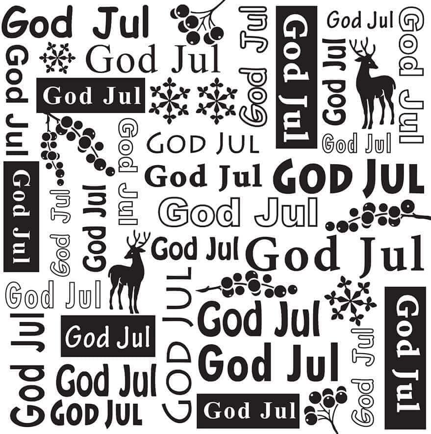  Nellie´s  - Embossfolder - God Jul