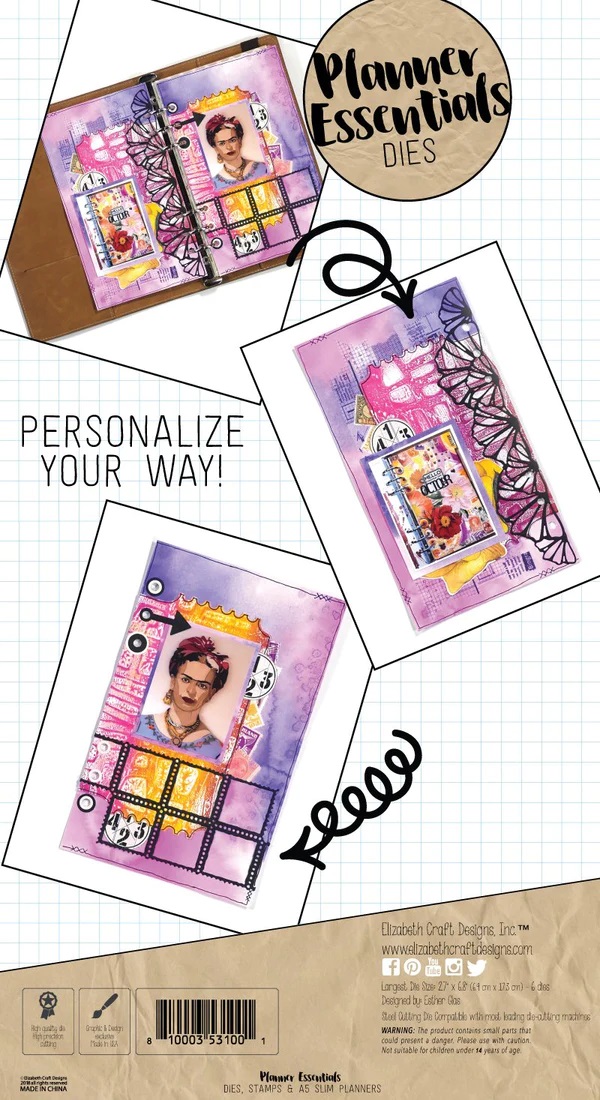 Elizabeth - Planner Elements - Dies - 2
