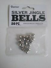 Darice- Silver Jingle Bells 20pc