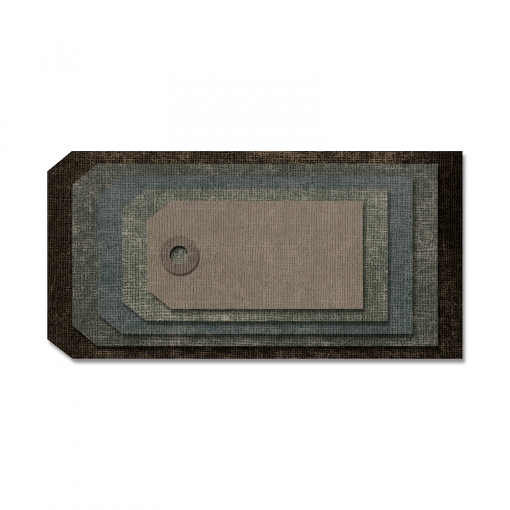 Sizzix - Dies Thinlits - Stacked Tags
