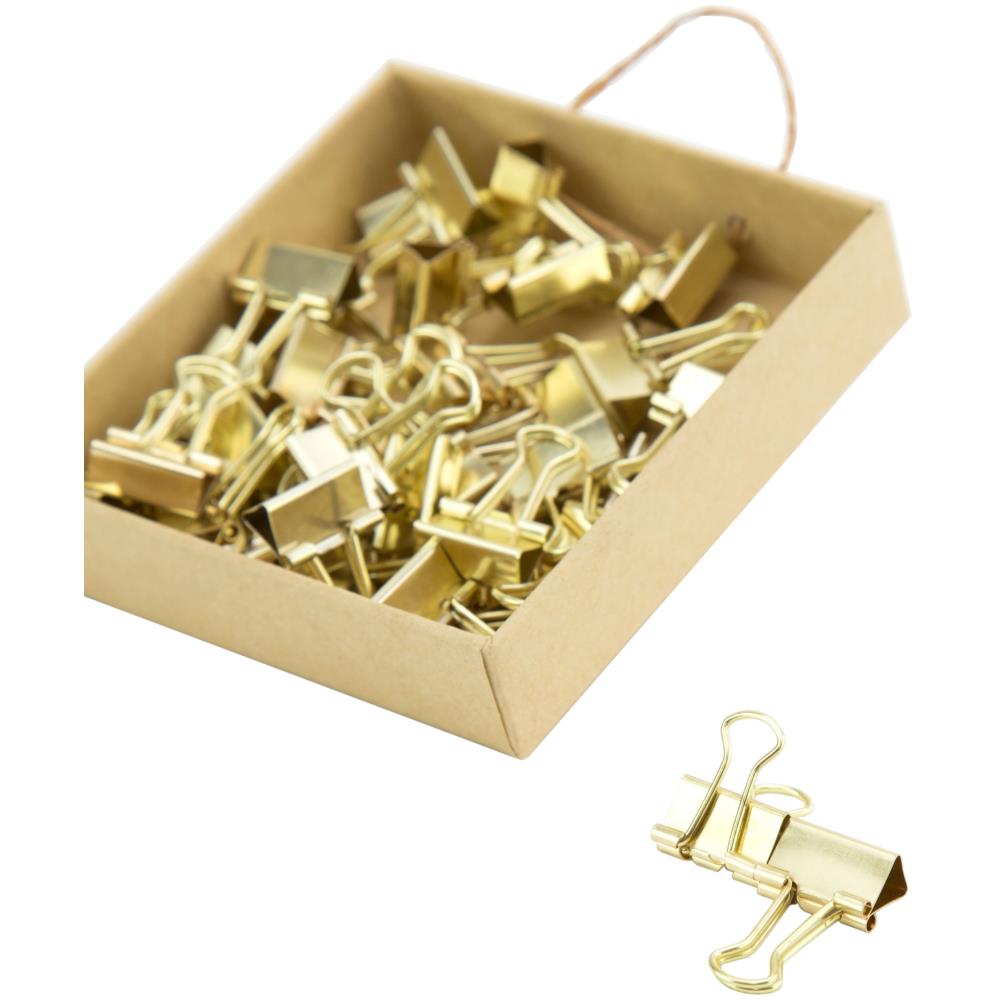 Pappers clips - Mini clip binders- 40st - 2