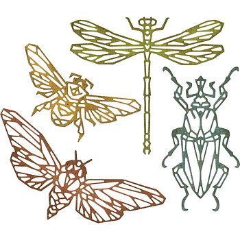 Sizzix - Dies Thinlits - Geo Insects