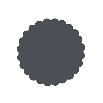 Vaessen - Handpunch - Scallop circle jumbo