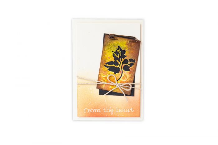 Sizzix - Thinlits Die Set - 8PK Leaf Print - 12