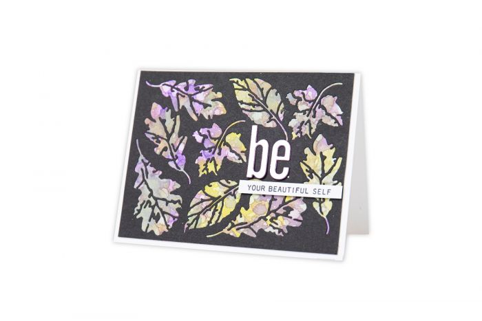 Sizzix - Thinlits Die Set - 8PK Leaf Print - 7
