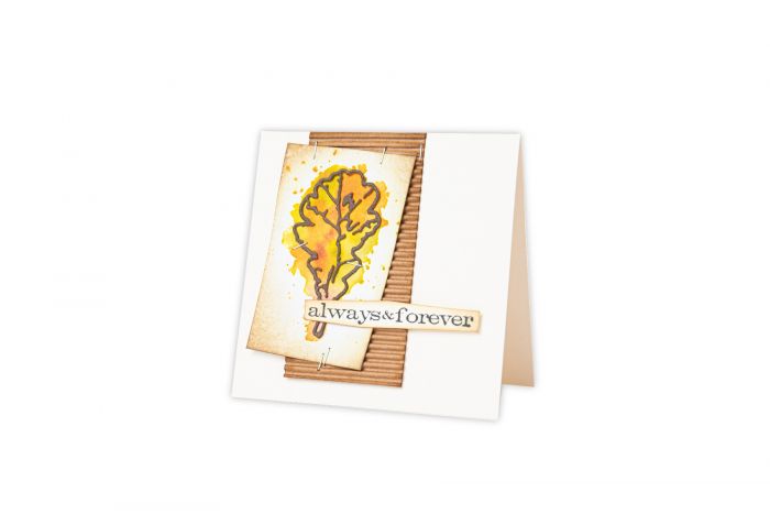 Sizzix - Thinlits Die Set - 8PK Leaf Print - 8