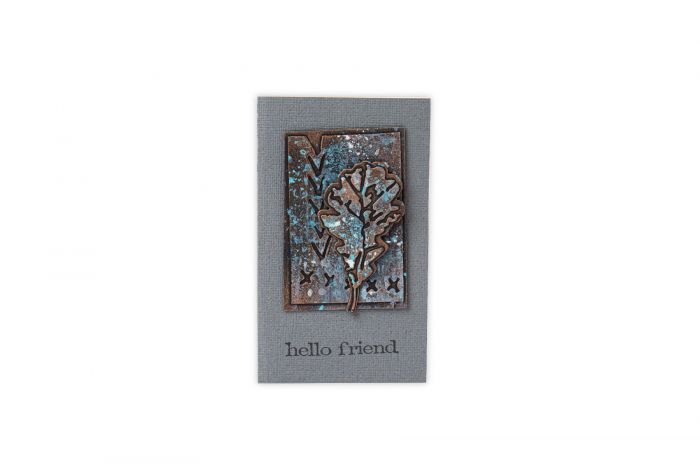 Sizzix - Thinlits Die Set - 8PK Leaf Print - 6