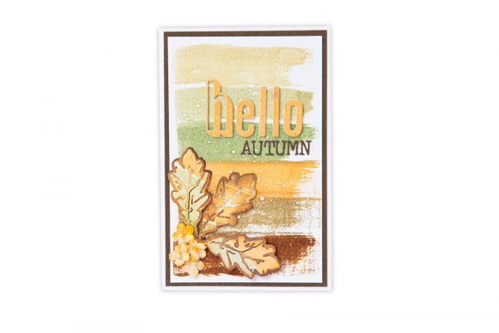 Sizzix - Thinlits Die Set - 8PK Leaf Print - 5