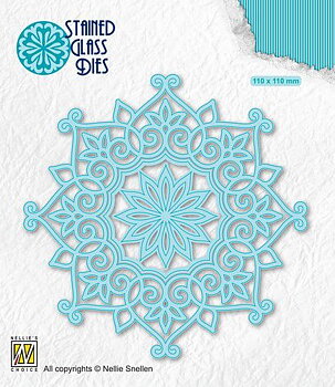 Nellies Choice  - Stained glass dies - Hearts