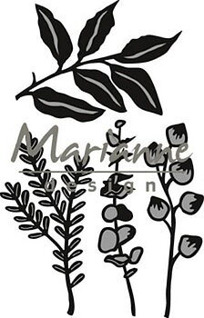 Marianne Design - Dies Crafttable Herbs & Leaves 