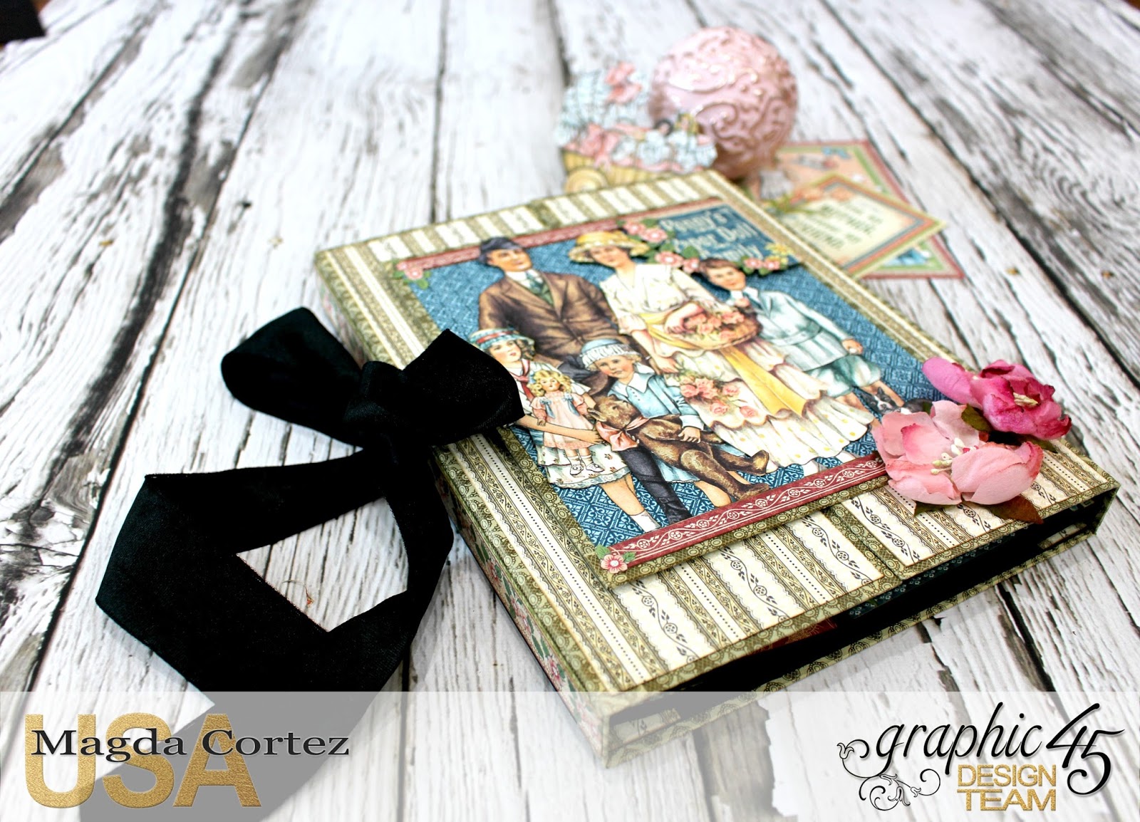 Graphic45 - Penny´s paper Doll Family, Chipboard - 2