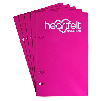 Heartfelt - Cling stamp storage panels