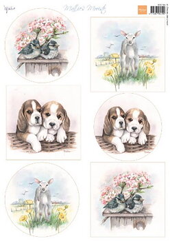 Marianne D  - 3D-ark - Mattie's Mooiste: Spring - 1 ark