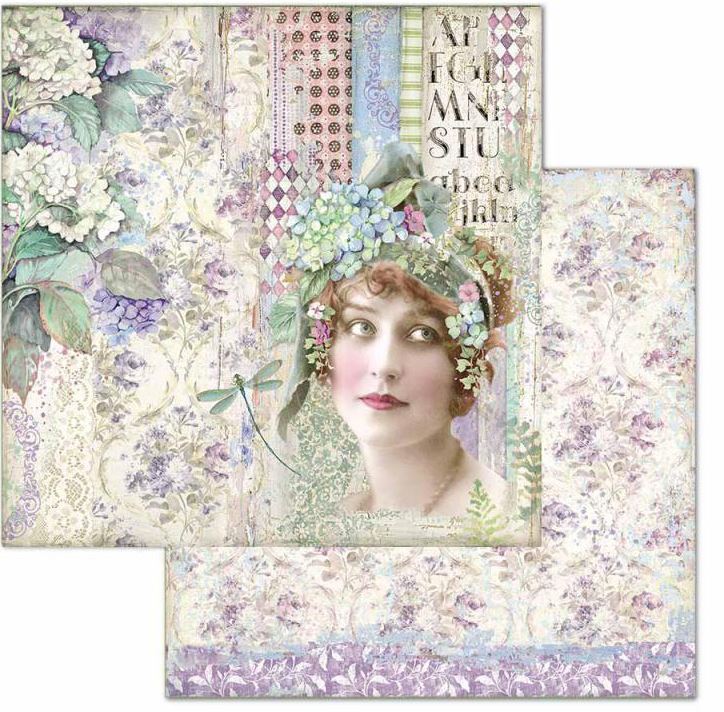 Stamperia - Double Face Paper - Lady
