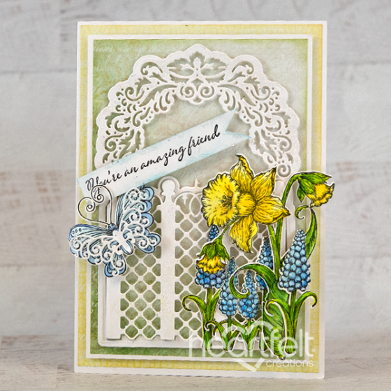 Heartfelt - Delightful Daffodil & Hyacinth - dies - 4