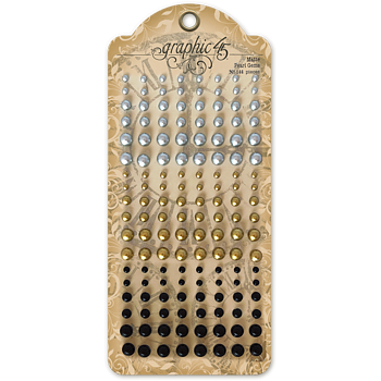 Graphic45 - Matte Pearl Gems