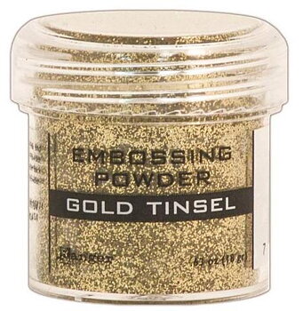 Ranger - Embossing powder - Gold tinsel