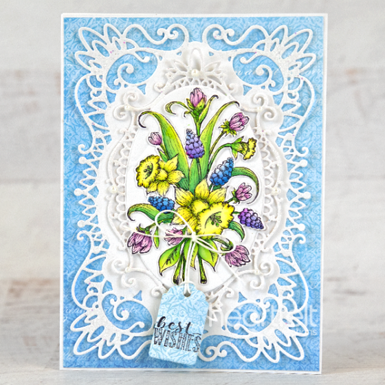 Heartfelt - Delightful Daffodil & Butterfly - dies - 4