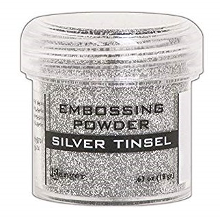 Ranger - Embossing powder - Silver tinsel