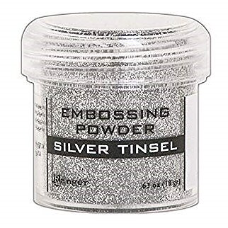 Ranger - Embossing powder - Silver tinsel