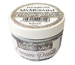 Stamperia - Cream paste metallic 150 ml - Silver