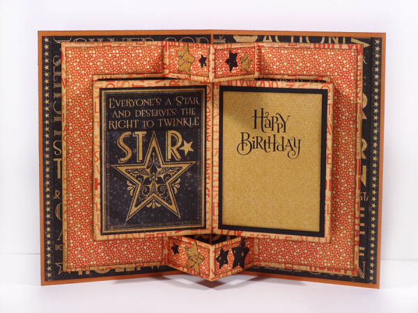 Graphic45 - Vintage Hollywood Collection, Journaling Chipboard - 3