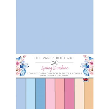 Paper Boutique - Spring sunshine colour card collection