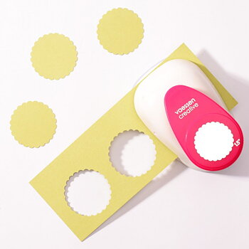 Vaessen - Punch-   Craft punch circle scallop maxi 