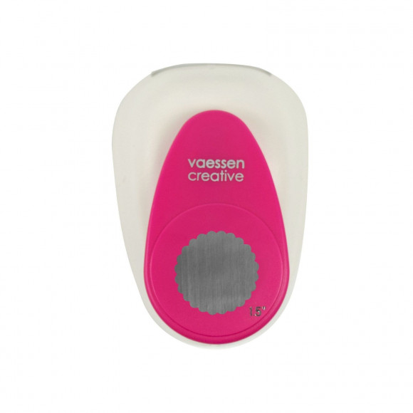 Vaessen - Punch-   Craft punch circle scallop maxi  - 3